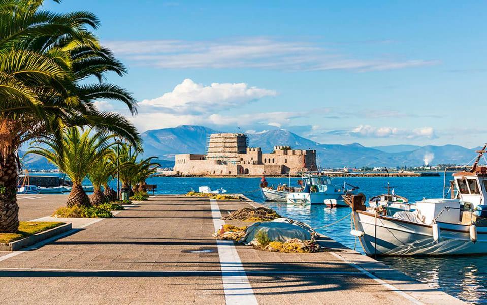 Marina'S Bright Getaway - Nafplio Center House Apartment Luaran gambar